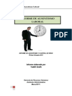 6505 - 36 - 197 - Informe de Ausentismo y Rotacion - 2011 PDF