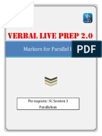 Markers in Parallelism-V1