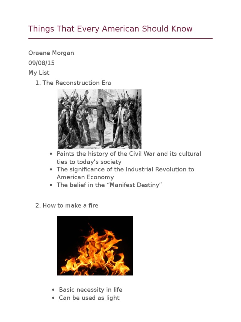 Essential Knowledge for Every American PDF