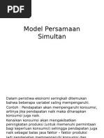 Download Model Persamaan Simultan by Alwi Abdullah SN281127711 doc pdf