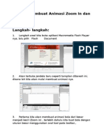 Cara Membuat Animasi Zoom in Dan Zoom Out