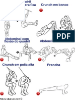 treino abdominais