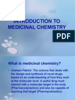 1 - Introduction To Medicinal Chemistry