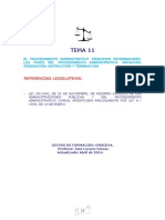 Tema 11 General - Procedimiento Administrativo.