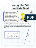 Constructing the PWL Junction Diode Model