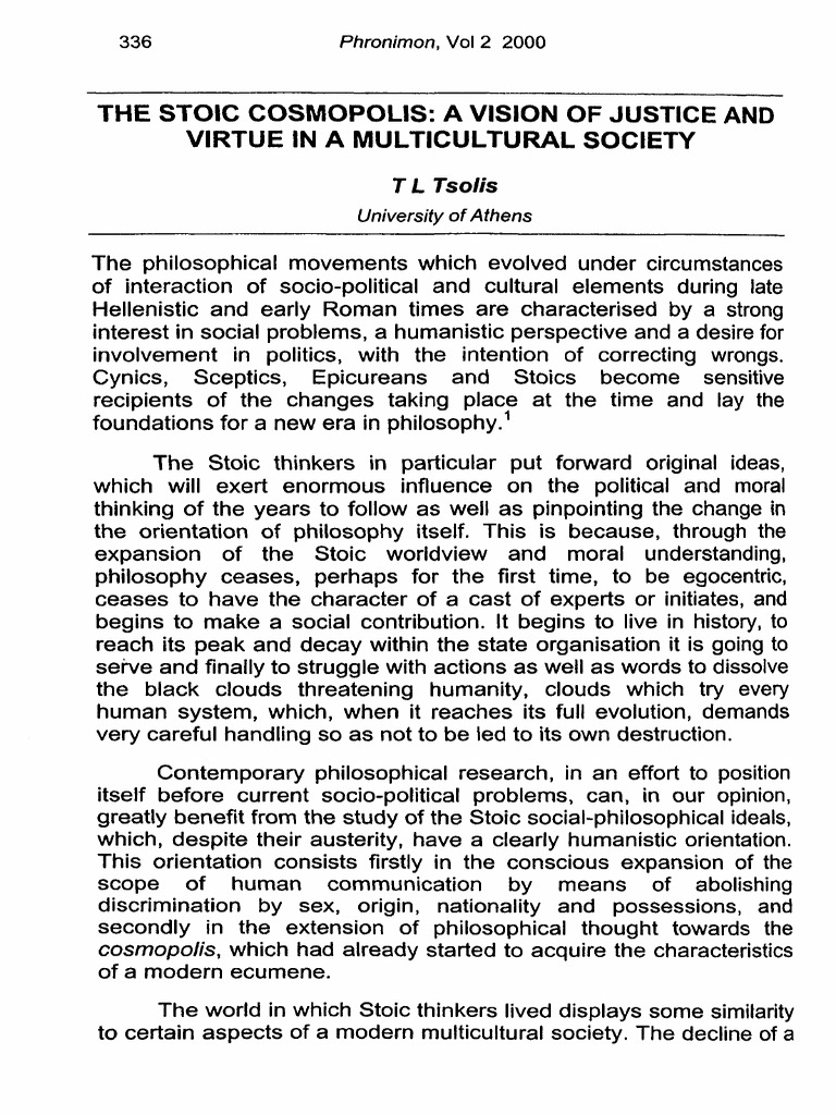 Stoic Natural Law , The Stoics and Aquinas on Virtue And Natural Law – YQZF