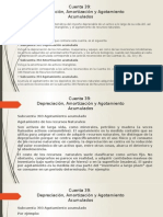 Depreciación, amortización y agotamiento acumulados