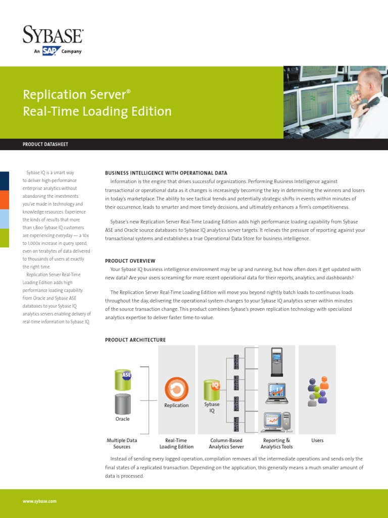 Sybase RS-RSybase - RS | PDF | Replication (Computing) | Information ...