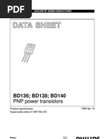 Data Sheet: BD136 BD138 BD140