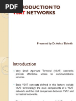 Introduction To Vsat Networks