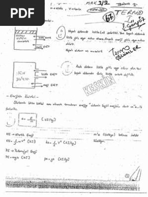 Termodinamik Cozumleri Yunus Cengel Turkce | PDF