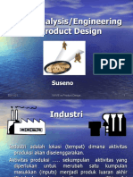 Value Analysis/Engineering in Product Design