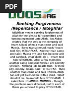 Dua For Forgiveness