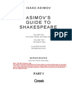 Asimovs Guide To Shakespeare Volume I The Greek Roman and Italian Plays