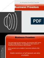 Business Freedom: An Animated Powerpoint Template