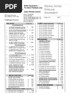 Acel Rates | PDF | Crane (Machine) | Horsepower