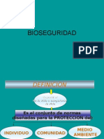 BIOSEGURIDAD [FISIOLOGÍA]