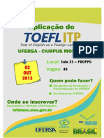 Divulgação - ToEFL - Mossoró