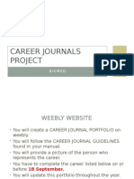Career Journals Project
