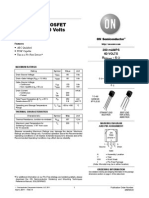 2N7000G Small Signal Mosfet 200 Mamps, 60 Volts