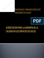 Educación A Distancia ACREDITACION en CALIDAD - Version 03.11.11