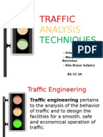 Traffic Analysis Techniques