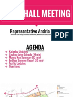 Rep. Tupola Town Hall Meeting on Sept 10, 2015 - Kalaeloa