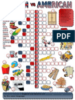 13009 British vs American English Crossword