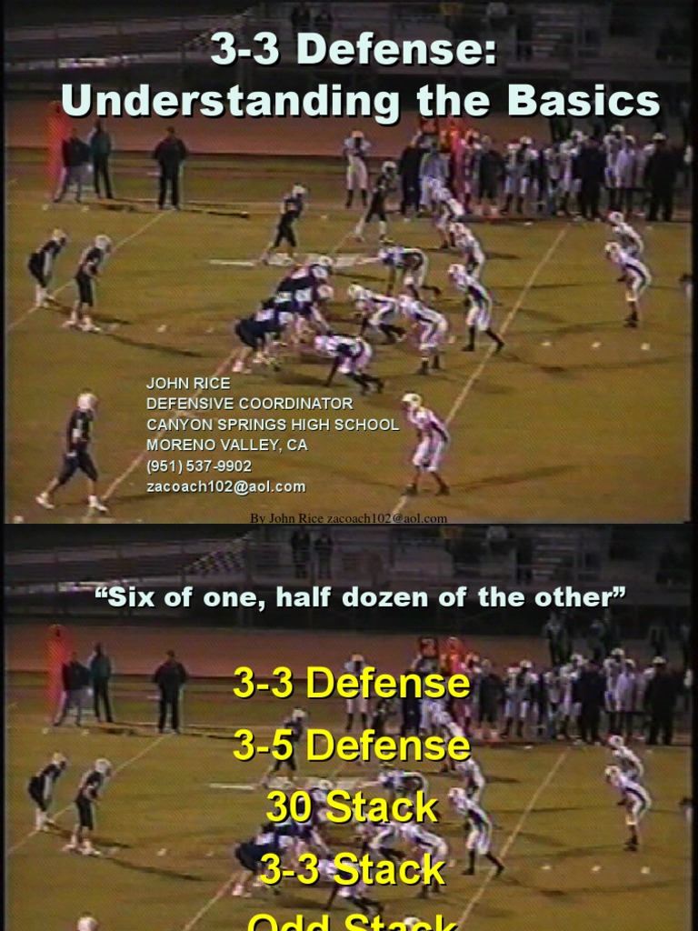 3-3 Defense: Understanding The Basics | PDF | Ball Games | Sports