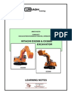 Hitachi EX2500 and EX3600 - Reference Material PDF