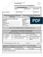 CDCR Medical Form