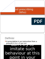 Good Prescribing