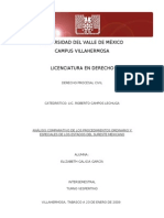 Derecho Procesal Civil