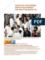 Part I - The Promise of A Knowledge-Based Competitive Social Market Economy What Does It Herald For Sri Lanka
