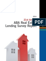 ABA Real Estate Lending Survey Report: 21st Annual