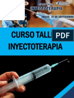 Curso taller inyectoterapia prácticas intensivas