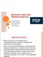 Metodo Unico de Trabajo Social Diapositivas