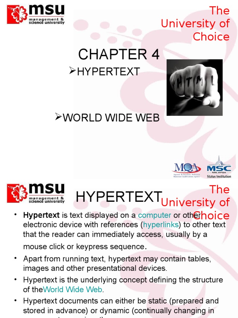 Understanding Hypertext and the Web | PDF | Hypertext | World Wide Web