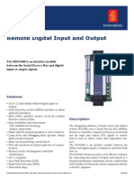 RDIO400: Remote Digital Input and Output