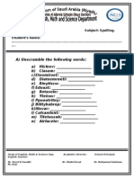 Phonics & Spelling