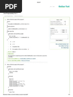 Java Programming Test 1