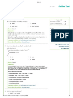 Java Programming Test 3