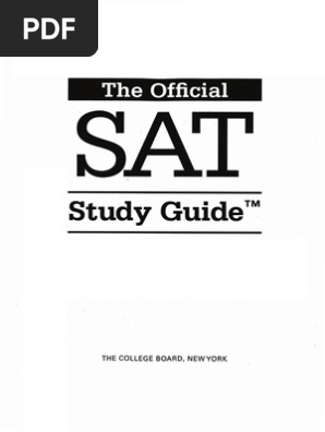 The Official SAT Study Guide