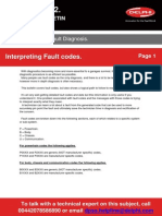 Diagnostics 2.: Interpreting Fault Codes