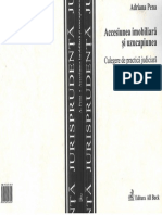 Accesiune Imobiliară Şi Uzucapiune. Culegere de Practică Judiciară - A.pena - 2004