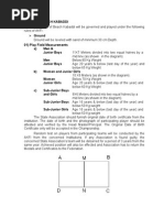 Rules of Beach Kabaddi