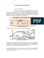 Aplicaciones Del Diodo Tunel