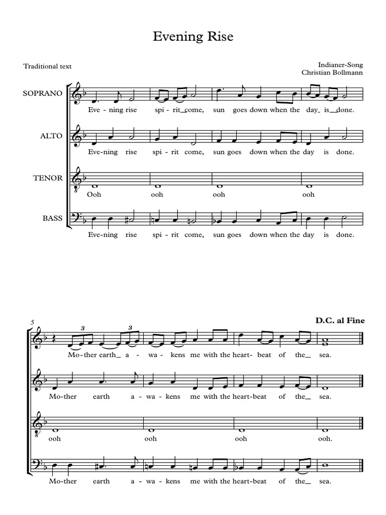 Evening Rise | PDF | Language Arts & Discipline