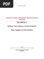 Download Makalah Regresi Linear Berganda by Clarawohon SN281312475 doc pdf