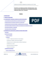 Alcance de La Modificación Del Reglamento de La Ley de Contratos de Las Administraciones Públicas.